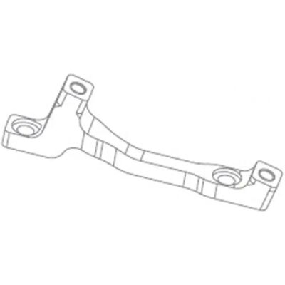 Supporto Disco Freno Hope HBMQN - Nero - 203mm a 220mm Supporto Disco Freno Hope HBMQN - Nero - 203mm a 220mm