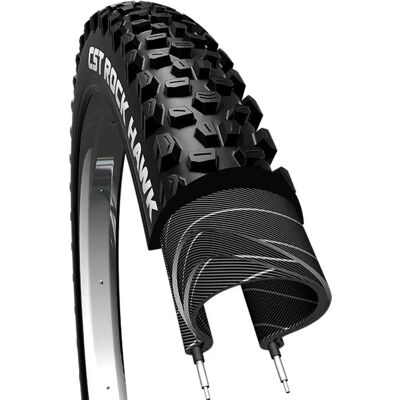 Cst Pneumatico Da Mtb Rock Hawk C-18 Dual Eps Tubeless 27.5´´ X 2.25 Black Cst Pneumatico Da Mtb Rock Hawk C-18 Dual Eps Tubeless 27.5´´ X 2.25 Black