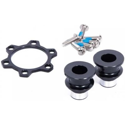 Progress Kit Di Conversione Mozzo Anteriore 15x100 To Turbine Ultra Fox 110 Mm Black Progress Kit Di Conversione Mozzo Anteriore 15x100 To Turbine Ultra Fox 110 Mm Black