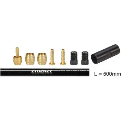 Elvedes - CA0403A - Nero - Kit di estensione tubi idraulici Elvedes - CA0403A - Nero - Kit di estensione tubi idraulici