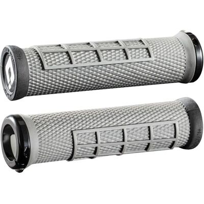 Manopole ODI Elite Flow Lock-On - Grafite - 130mm - MTB Manopole ODI Elite Flow Lock-On - Grafite - 130mm - MTB