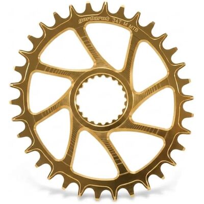 Garbaruk Corona Ovale Shimano M7100/m8100 Gold Garbaruk Corona Ovale Shimano M7100/m8100 Gold