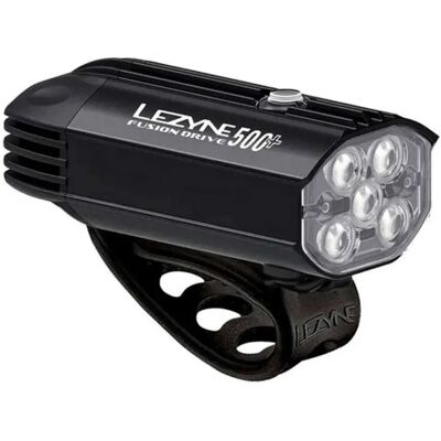 Faro LED Fusion Drive 500+ di Lezyne - Nero - Faro per bicicletta Faro LED Fusion Drive 500+ di Lezyne - Nero - Faro per bicicletta