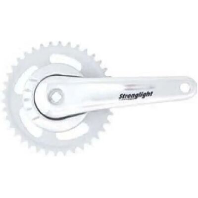Stronglight Guarnitura Twin 1s Silver Stronglight Guarnitura Twin 1s Silver