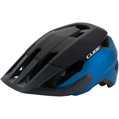 Cube Casco Per Mtb Stray X Actionteam Mips Blue / Orange Cube Casco Per Mtb Stray X Actionteam Mips Blue / Orange