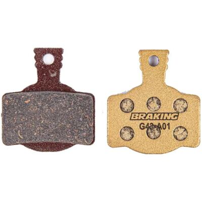Braking Pastiglie Dei Freni A Disco In Carbonio Metallico Magura Mt2/mt/mt6/mt8 Gold Braking Pastiglie Dei Freni A Disco In Carbonio Metallico Magura Mt2/mt/mt6/mt8 Gold