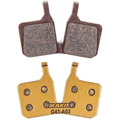 Braking Pastiglie Dei Freni A Disco In Carbonio Metallico Magura Mt5/mt7 Gold Braking Pastiglie Dei Freni A Disco In Carbonio Metallico Magura Mt5/mt7 Gold
