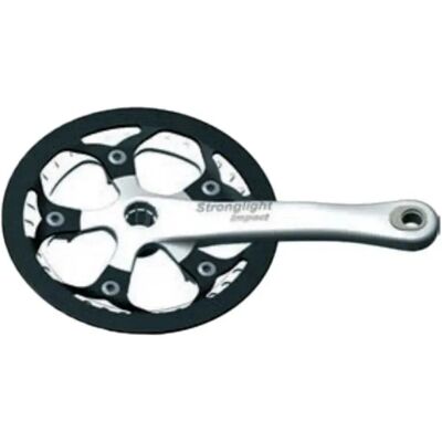 Stronglight Guarnitura Impact R Silver / Black Stronglight Guarnitura Impact R Silver / Black