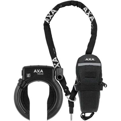 AXA Lucchetto Per Telaio Di Bicicletta Defender+rl10 Black AXA Lucchetto Per Telaio Di Bicicletta Defender+rl10 Black