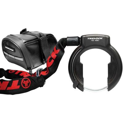 Trelock Lucchetto Per Telaio Di Bicicletta Rs 80 Xl Black / Red Trelock Lucchetto Per Telaio Di Bicicletta Rs 80 Xl Black / Red