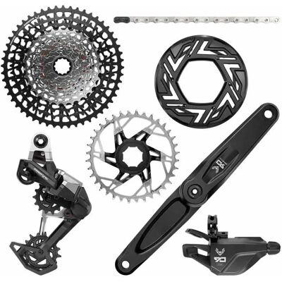 Sram 90 Eagle T-Type 12v Sistema di trasmissione - Mountain bike elettrica Sram 90 Eagle T-Type 12v Sistema di trasmissione - Mountain bike elettrica