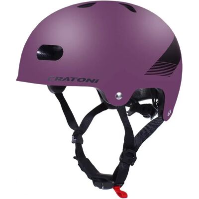 Cratoni Casco Urbano C-mate Jr Purple / Black Matt Cratoni Casco Urbano C-mate Jr Purple / Black Matt