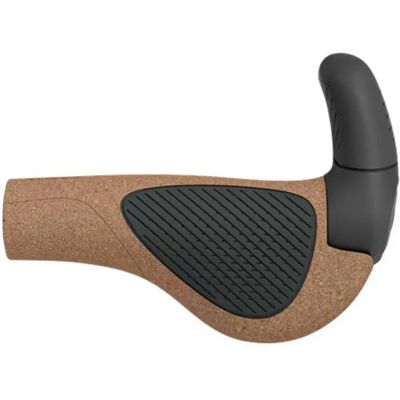 Ergon Manopole Gp2 Evo Biokork L Black / Brown Ergon Manopole Gp2 Evo Biokork L Black / Brown