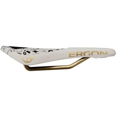 Ergon Sella Sm Downhill Comp Vali Holl Edition White / Black / Gold Ergon Sella Sm Downhill Comp Vali Holl Edition White / Black / Gold