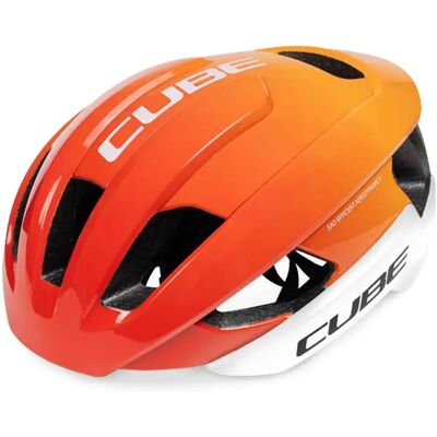 Cube Casco Heron Teamline Mips White / Orange Cube Casco Heron Teamline Mips White / Orange