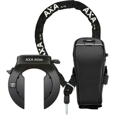 AXA Lucchetto Per Telaio Di Bicicletta Atlas 52102095cs3 Black AXA Lucchetto Per Telaio Di Bicicletta Atlas 52102095cs3 Black