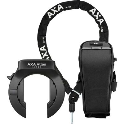 AXA Lucchetto Per Telaio Di Bicicletta Atlas Large 5202095cs3 Black AXA Lucchetto Per Telaio Di Bicicletta Atlas Large 5202095cs3 Black