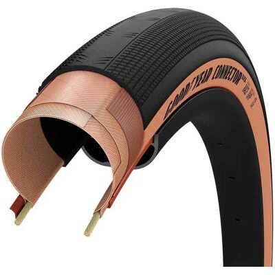 Goodyear Pneumatico Da Gravel Connector Slick Race Tubeless 700 X 0 Black / Brown Goodyear Pneumatico Da Gravel Connector Slick Race Tubeless 700 X 0 Black / Brown