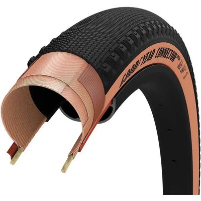 Goodyear Pneumatico Da Gravel Connector Speed Race Tubeless 700 X 5 Black / Brown Goodyear Pneumatico Da Gravel Connector Speed Race Tubeless 700 X 5 Black / Brown