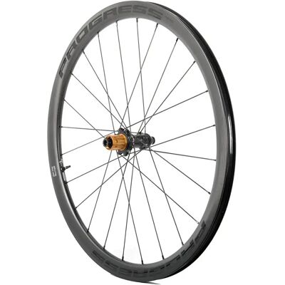 Progress Ruota Posteriore Da Strada Aero Cl Disc Tubeless Black Progress Ruota Posteriore Da Strada Aero Cl Disc Tubeless Black