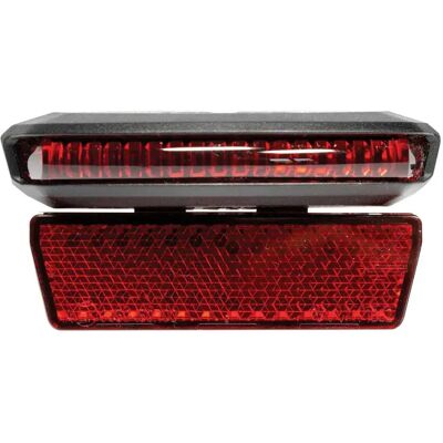 Trelock Fanale Posteriore Ls 651 Cob Line E-bike Black / Red Trelock Fanale Posteriore Ls 651 Cob Line E-bike Black / Red
