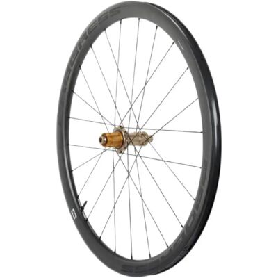 Progress Ruota Posteriore Da Strada Aero 38 Cl Disc Tubeless Black / Light Bronze Progress Ruota Posteriore Da Strada Aero 38 Cl Disc Tubeless Black / Light Bronze