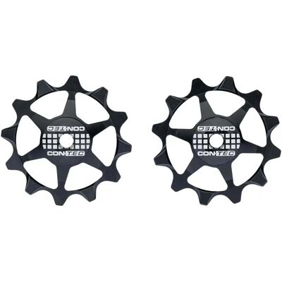 Contec Set Di Pulegge Per Bicicletta Fn-nw12t 2x12t Black Contec Set Di Pulegge Per Bicicletta Fn-nw12t 2x12t Black