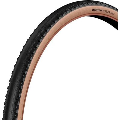 Goodyear Pneumatico Da Gravel Gravel Xplr Slick Tubeless 700c X 0 Black / Brown Goodyear Pneumatico Da Gravel Gravel Xplr Slick Tubeless 700c X 0 Black / Brown