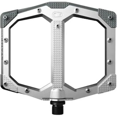 Crankbrothers Pedali Stamp Evo L Silver Crankbrothers Pedali Stamp Evo L Silver
