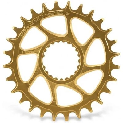 Garbaruk Corona Ovale Direct Mount Shimano 8200/9200 Narrow-wide 0mm Offset Gold Garbaruk Corona Ovale Direct Mount Shimano 8200/9200 Narrow-wide 0mm Offset Gold