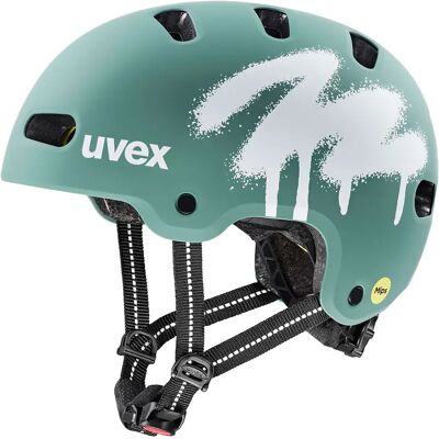Uvex Casco Mtb Junior Style Mips Spray Sagre Green Uvex Casco Mtb Junior Style Mips Spray Sagre Green