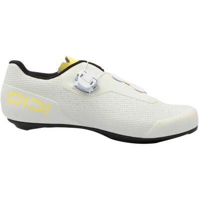 Sidi Scarpe Da Strada Fast 3 Ice White Bright Yellow EU 43 1/2 Sidi Scarpe Da Strada Fast 3 Ice White Bright Yellow EU 43 1/2