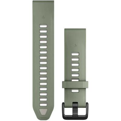 Garmin Cinturino In Silicone Quickfit 20 Mm Willow / Fog Gray Garmin Cinturino In Silicone Quickfit 20 Mm Willow / Fog Gray