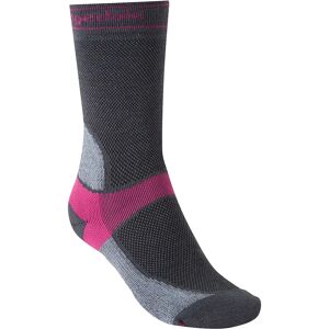 Bridgedale Calzini Summer Weight T2 Coolmax Sport Dark Grey / Pink Bridgedale Calzini Summer Weight T2 Coolmax Sport Dark Grey / Pink