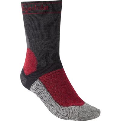 Bridgedale Calzini Winter Weight T2 Merino Sport Graphite / Red Bridgedale Calzini Winter Weight T2 Merino Sport Graphite / Red