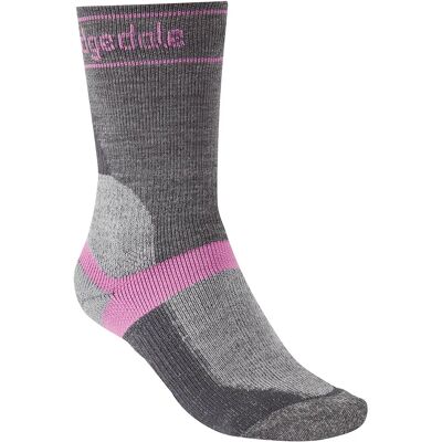 Bridgedale Calzini Winter Weight T2 Merino Sport Grey / Pink Bridgedale Calzini Winter Weight T2 Merino Sport Grey / Pink