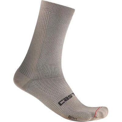 Calzini Castelli Espresso 18 grigio argilla - S-M Calzini Castelli Espresso 18 grigio argilla - S-M