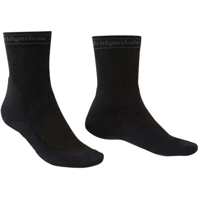 Bridgedale Calzini Lunghi Mtb/gravel Midweight Merino Sport Boot Black Bridgedale Calzini Lunghi Mtb/gravel Midweight Merino Sport Boot Black