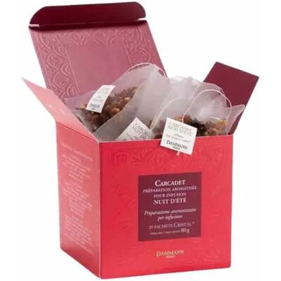 Dammann Tè Nuit D´Été Fruit Tea Bags Black / Purple One Size Dammann Tè Nuit D´Été Fruit Tea Bags Black / Purple One Size