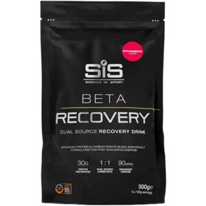 Science in Sport SIS Beta Fuel Recovery - Integratore di recupero, Gusto fragola, 500 grammi Science in Sport SIS Beta Fuel Recovery - Integratore di recupero, Gusto fragola, 500 grammi