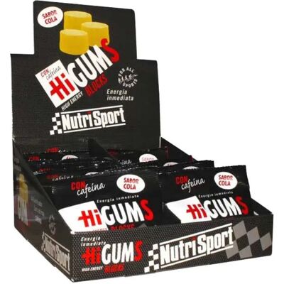 Gommos Energizzanti Higums con Caffeina Cola - Integratore Alimentare Gommos Energizzanti Higums con Caffeina Cola - Integratore Alimentare