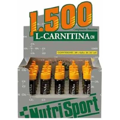 Nutrisport L-Carnitine 1500 Arancione - Integratore alimentare Nutrisport L-Carnitine 1500 Arancione - Integratore alimentare