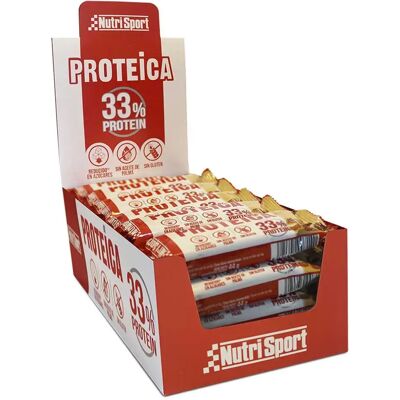 Barre Proteica Nocciola-Praliné Nutrisport - Barre Proteica Barre Proteica Nocciola-Praliné Nutrisport - Barre Proteica