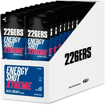 Gel energetico 226ERS Energy Shot Xtreme Caffeina - Blue Energy Gel energetico 226ERS Energy Shot Xtreme Caffeina - Blue Energy