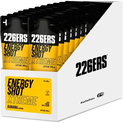 226ERS Energy Shot Xtreme Caffeina Banana - Gel energetico 226ERS Energy Shot Xtreme Caffeina Banana - Gel energetico