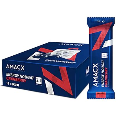 Barre energetica Amacx Energy Nougat - Mirtillo Barre energetica Amacx Energy Nougat - Mirtillo