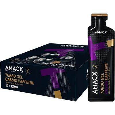 Amacx Turbo Gel - Gel energetico - 12 unità Amacx Turbo Gel - Gel energetico - 12 unità