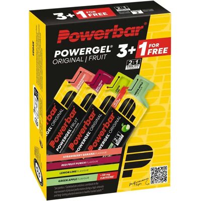 PowerBar Gel Energetico - 4 Gusti - Energia & Elettroliti PowerBar Gel Energetico - 4 Gusti - Energia & Elettroliti