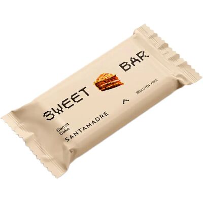Barretta di avena senza glutine Santa Madre Torta di carote - Snack energetico Barretta di avena senza glutine Santa Madre Torta di carote - Snack energetico