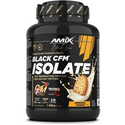Amix Proteina Black Cfm Isolate Whey Biscotti 1kg Amix Proteina Black Cfm Isolate Whey Biscotti 1kg